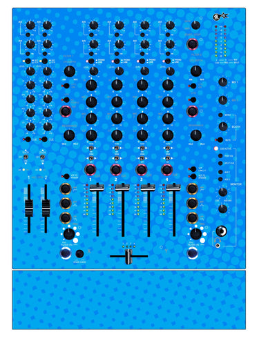 Allen and Heath XONE 92 Skin Gradienter Blue Light